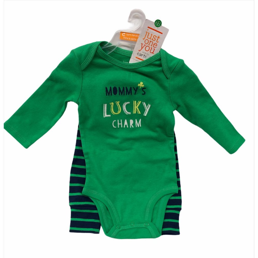 Carter's 3 Month Mommy's Lucky Charm 1 PC + Pants